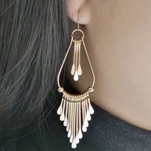Gold Dangle Earrings